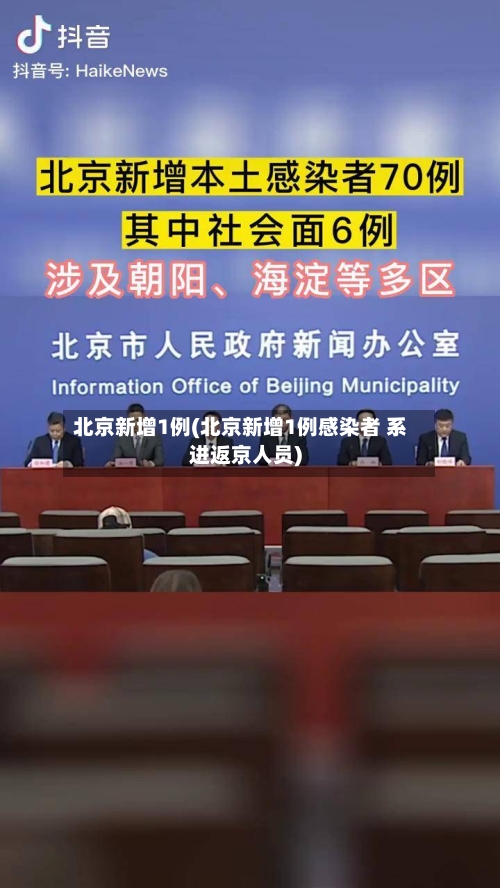 北京新增1例(北京新增1例感染者 系进返京人员)