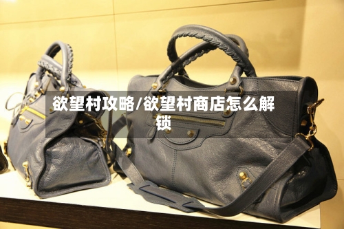 欲望村攻略/欲望村商店怎么解锁