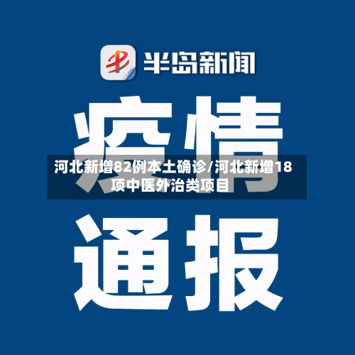 河北新增82例本土确诊/河北新增18项中医外治类项目-第3张图片