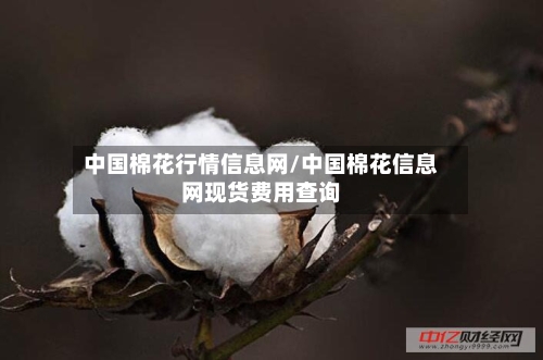 中国棉花行情信息网/中国棉花信息网现货费用查询