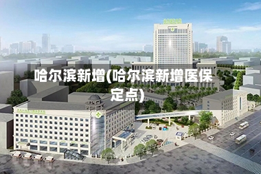 哈尔滨新增(哈尔滨新增医保定点)
