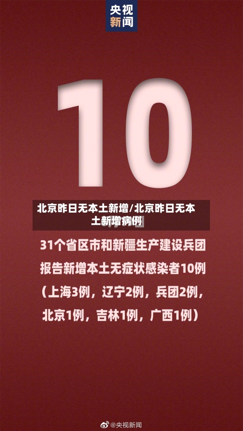 北京昨日无本土新增/北京昨日无本土新增病例