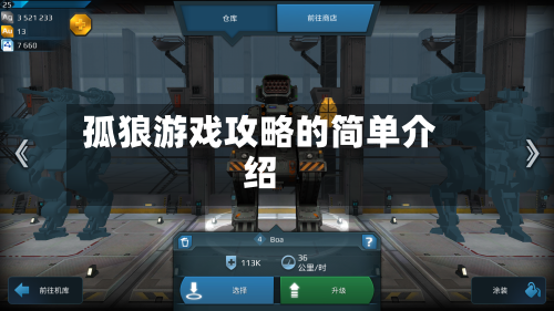 孤狼游戏攻略的简单介绍-第2张图片