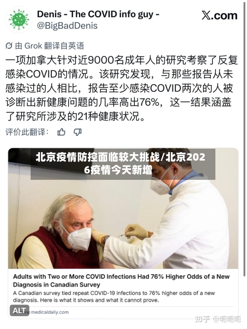 北京疫情防控面临较大挑战/北京2026疫情今天新增