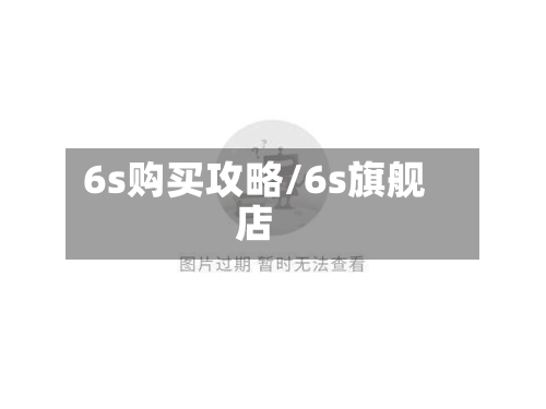 6s购买攻略/6s旗舰店-第2张图片