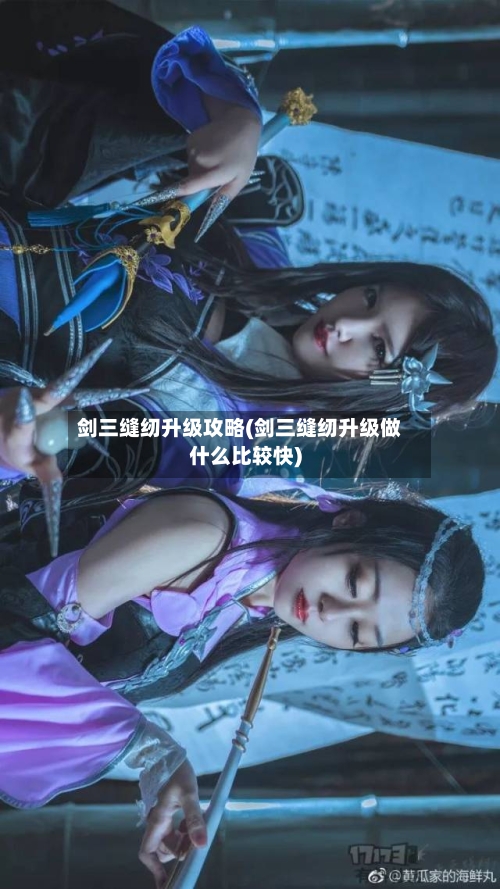 剑三缝纫升级攻略(剑三缝纫升级做什么比较快)-第2张图片