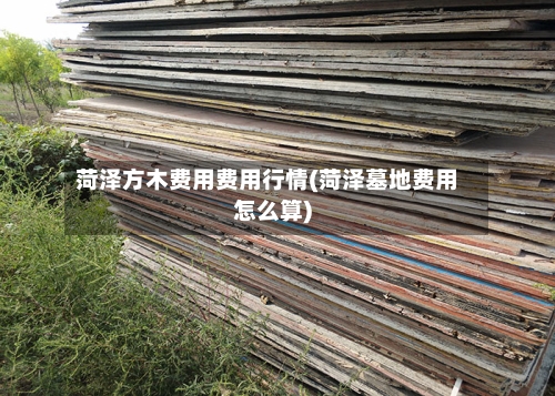 菏泽方木费用费用行情(菏泽墓地费用怎么算)