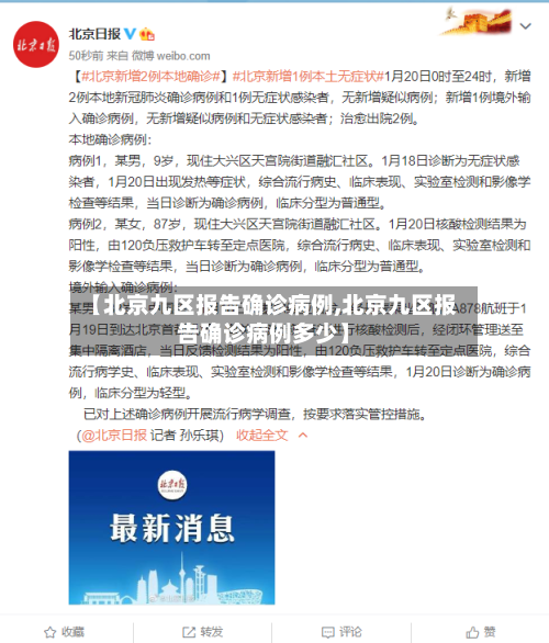 【北京九区报告确诊病例,北京九区报告确诊病例多少】