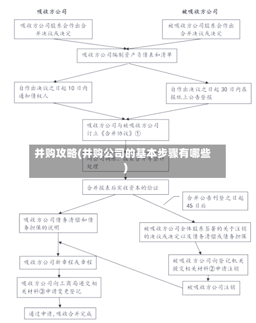 并购攻略(并购公司的基本步骤有哪些)-第2张图片