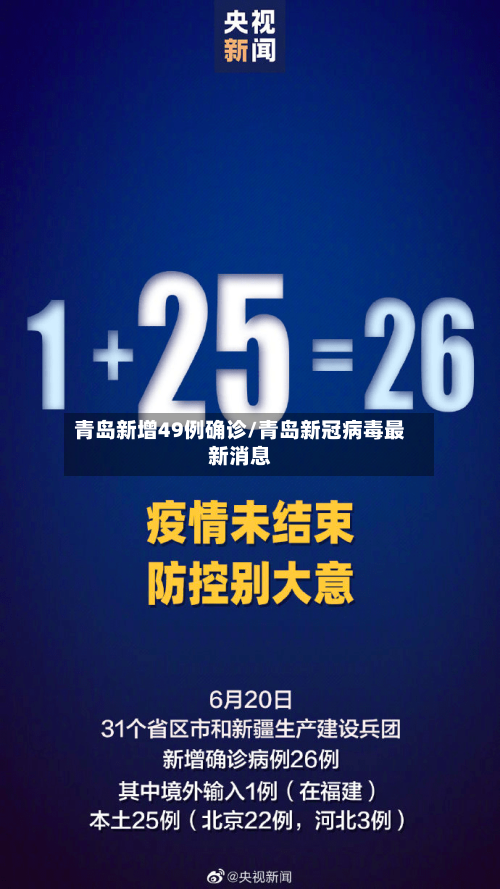 青岛新增49例确诊/青岛新冠病毒最新消息