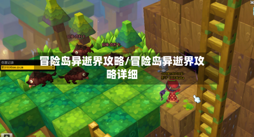 冒险岛异逝界攻略/冒险岛异逝界攻略详细