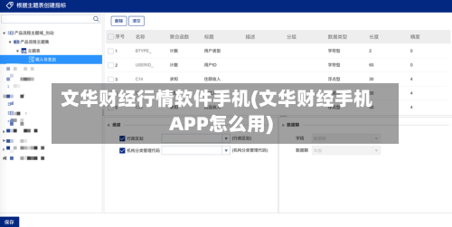 文华财经行情软件手机(文华财经手机APP怎么用)