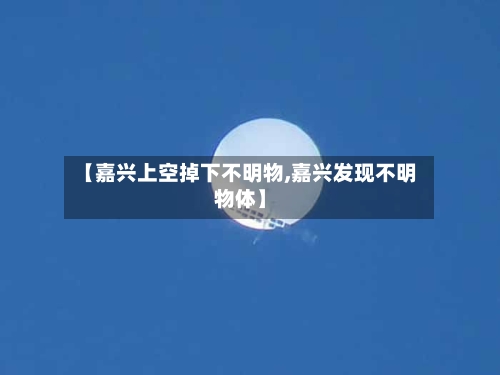 【嘉兴上空掉下不明物,嘉兴发现不明物体】
