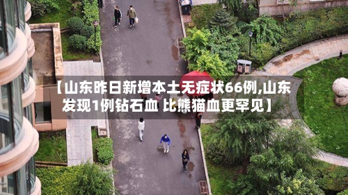 【山东昨日新增本土无症状66例,山东发现1例钻石血 比熊猫血更罕见】