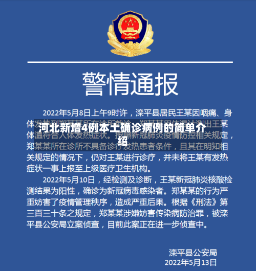 河北新增4例本土确诊病例的简单介绍-第2张图片