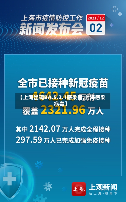 【上海出现BA.5.2.1感染者,上海感染病毒】-第2张图片