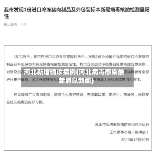 河北新增确诊病例(河北病毒感染最新消息新闻)-第2张图片