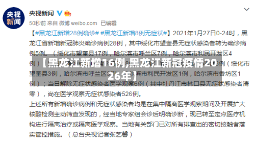 【黑龙江新增16例,黑龙江新冠疫情2026年】-第2张图片