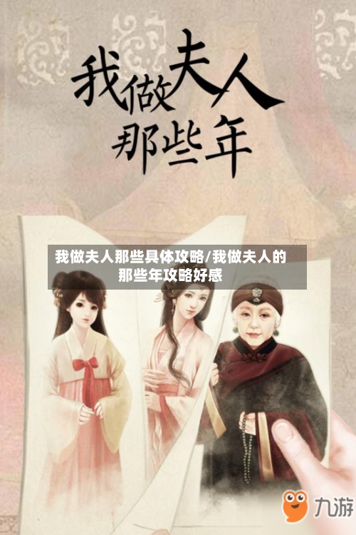 我做夫人那些具体攻略/我做夫人的那些年攻略好感-第2张图片