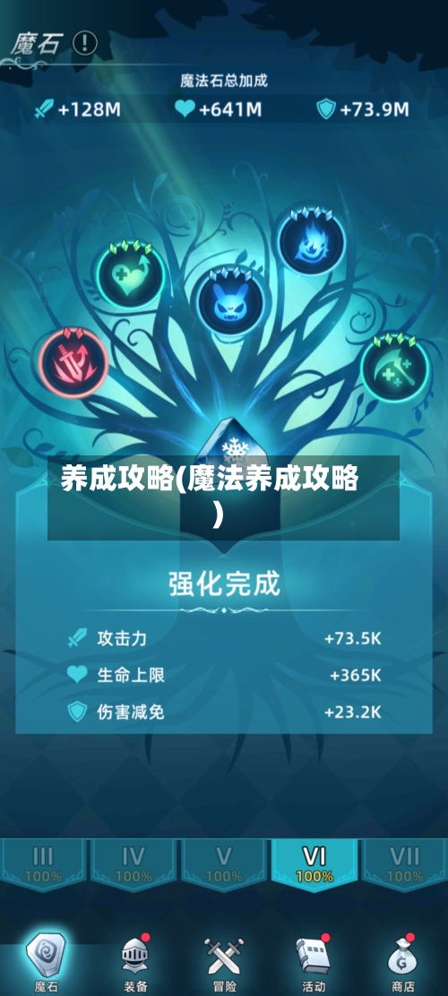 养成攻略(魔法养成攻略)