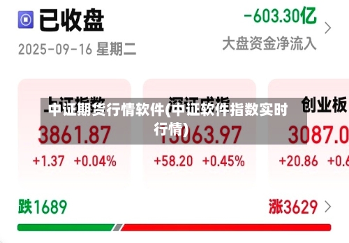 中证期货行情软件(中证软件指数实时行情)-第2张图片