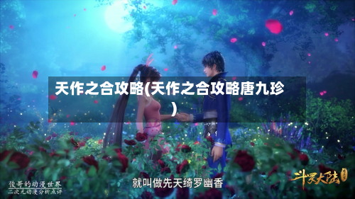 天作之合攻略(天作之合攻略唐九珍)