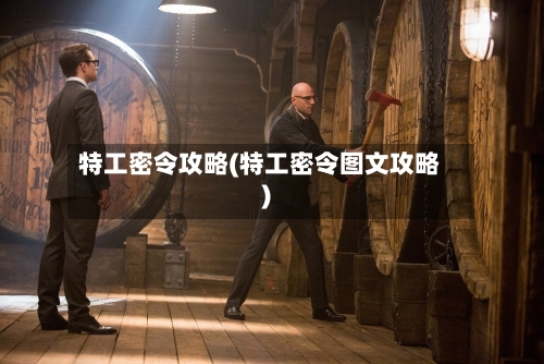 特工密令攻略(特工密令图文攻略)-第3张图片
