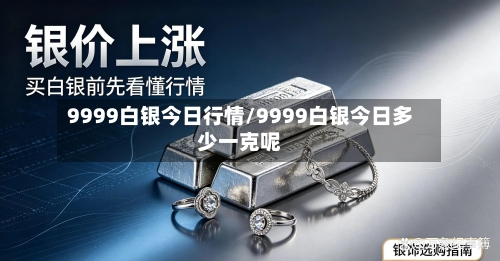 9999白银今日行情/9999白银今日多少一克呢-第2张图片