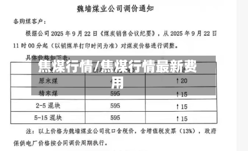 焦煤行情/焦煤行情最新费用