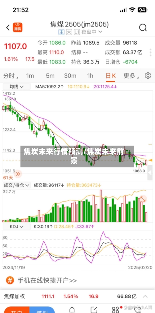 焦炭未来行情预测/焦炭未来前景
