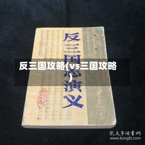 反三国攻略(vs三国攻略)