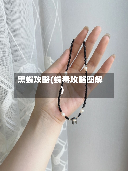 黑蝶攻略(蝶毒攻略图解)-第3张图片