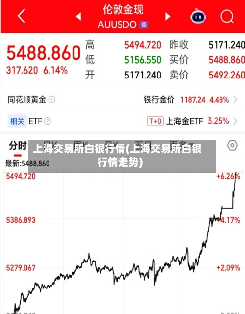 上海交易所白银行情(上海交易所白银行情走势)