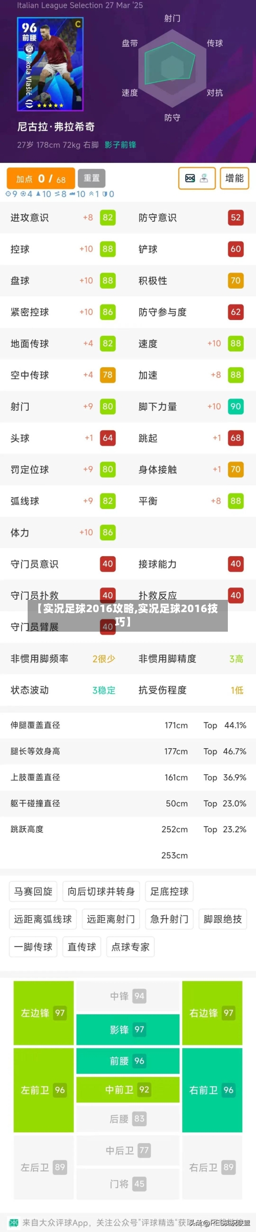 【实况足球2016攻略,实况足球2016技巧】-第3张图片