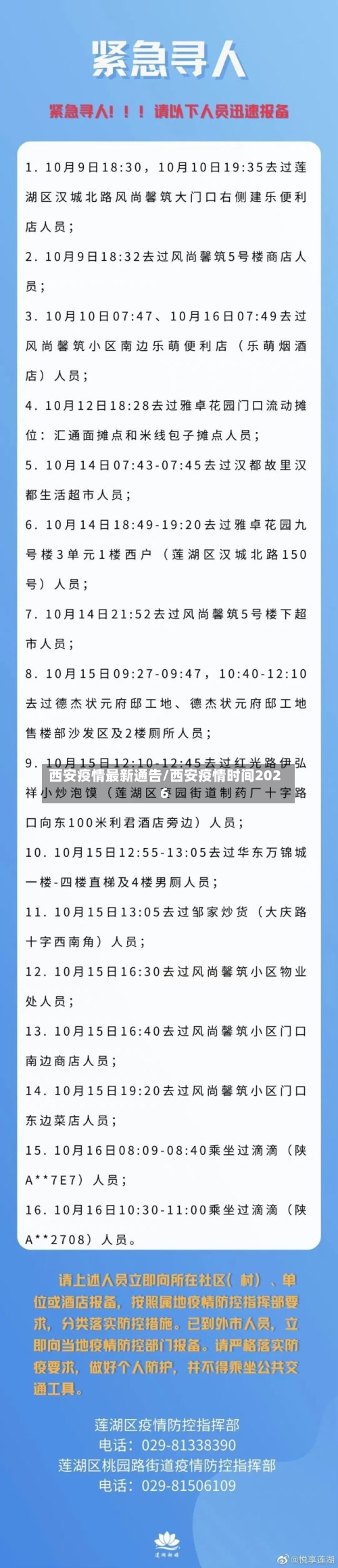 西安疫情最新通告/西安疫情时间2026-第2张图片