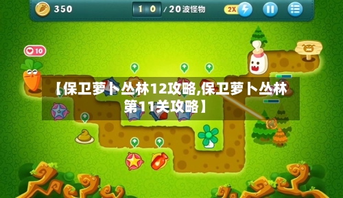 【保卫萝卜丛林12攻略,保卫萝卜丛林第11关攻略】