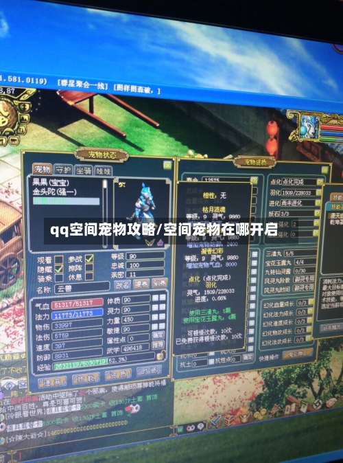 qq空间宠物攻略/空间宠物在哪开启