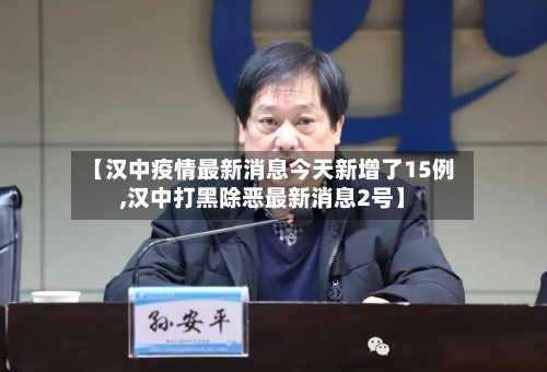 【汉中疫情最新消息今天新增了15例,汉中打黑除恶最新消息2号】-第3张图片