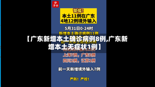 【广东新增本土确诊病例8例,广东新增本土无症状1例】
