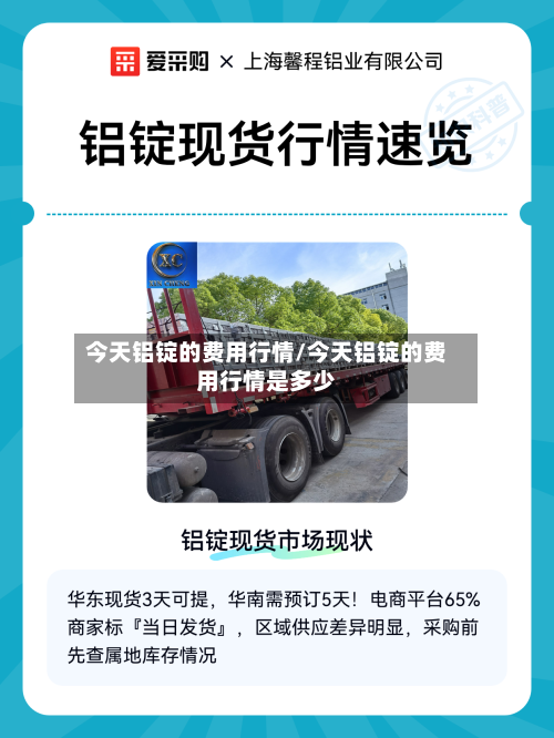 今天铝锭的费用行情/今天铝锭的费用行情是多少