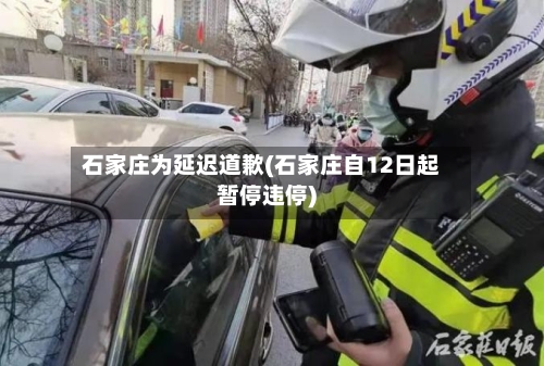 石家庄为延迟道歉(石家庄自12日起暂停违停)-第2张图片