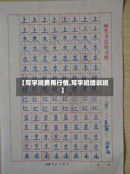 【写字班费用行情,写字班培训班】