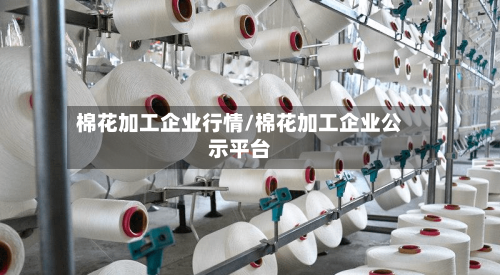 棉花加工企业行情/棉花加工企业公示平台-第2张图片