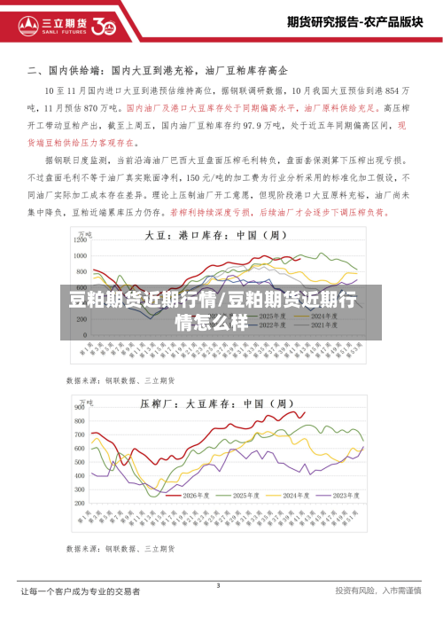 豆粕期货近期行情/豆粕期货近期行情怎么样-第2张图片