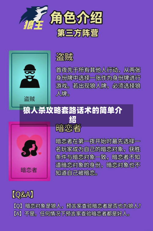 狼人杀攻略套路话术的简单介绍-第3张图片