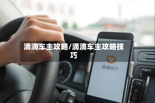 滴滴车主攻略/滴滴车主攻略技巧-第2张图片