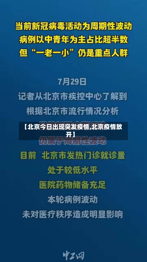 【北京今日出现突发疫情,北京疫情放开】-第2张图片