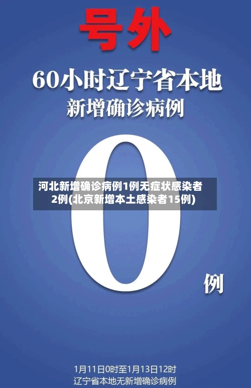 河北新增确诊病例1例无症状感染者2例(北京新增本土感染者15例)