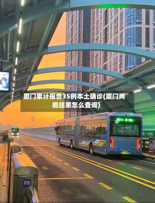 厦门累计报告35例本土确诊(厦门两癌结果怎么查询)