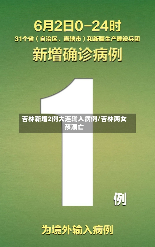 吉林新增2例大连输入病例/吉林两女孩溺亡